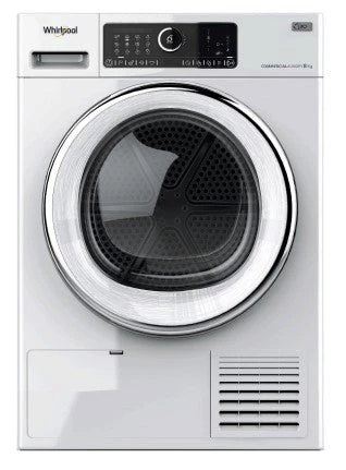 Dish And Glasswashers Whirlpool AWZ8HP/PRO 6th Sense Heat Pump Commercial Tumble Dryer - 8KG 1 Dish And Glasswashers Whirlpool AWZ8HP/PRO 6th Sense Heat Pump Commercial Tumble Dryer - 8KG