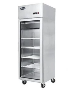 Refrigeration Atosa YCF9401GR Single Door Glass Display Fridge