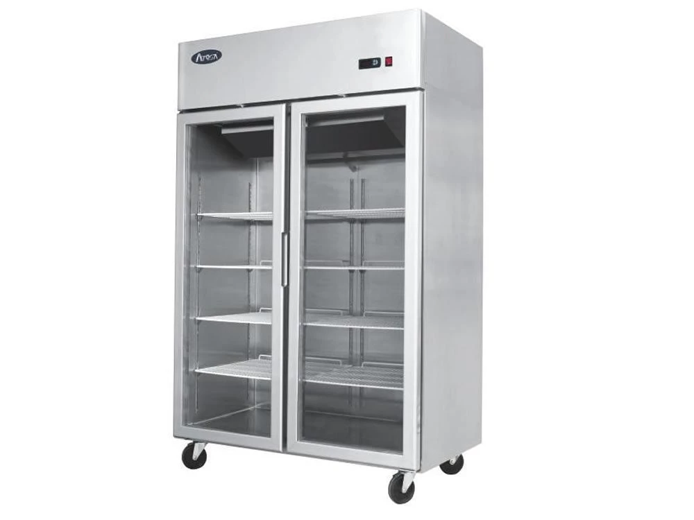 Atosa YCF9402GR Double Door Glass Display Fridge 1 Atosa YCF9402GR Double Door Glass Display Fridge