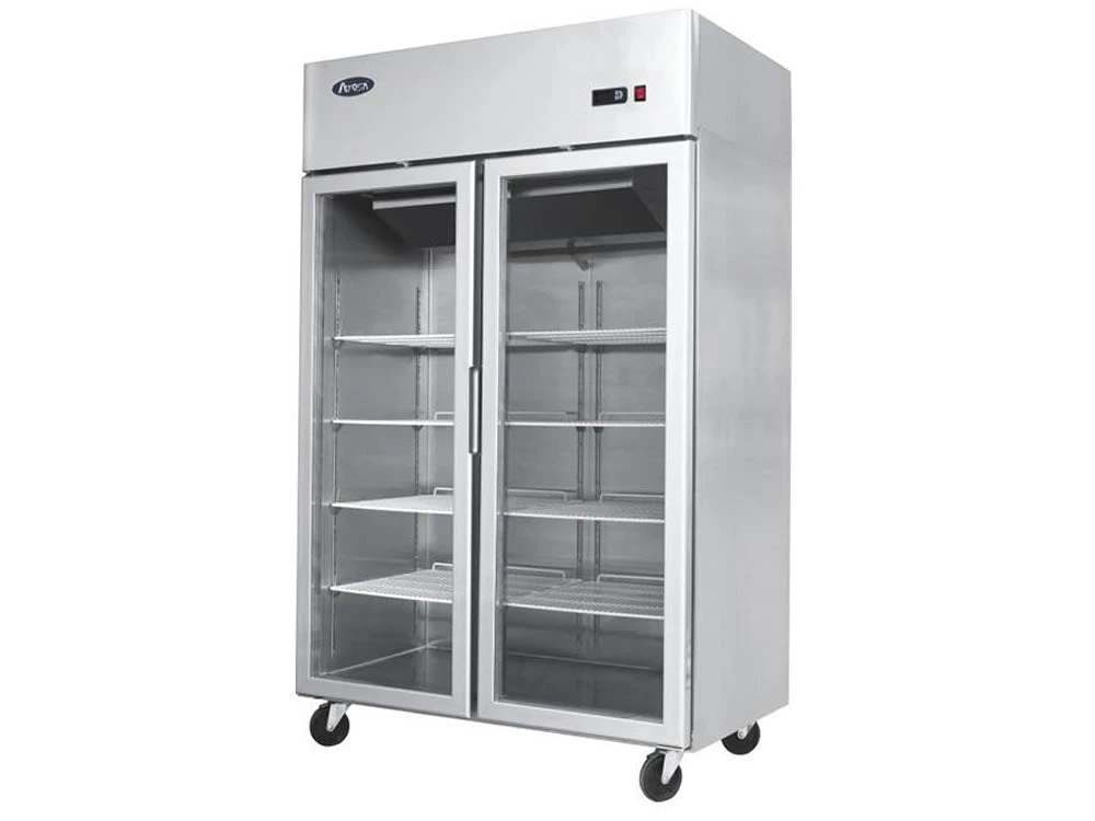 Atosa YCF9408GR Double Glass Door Display Freezer 1 Atosa YCF9408GR Double Glass Door Display Freezer