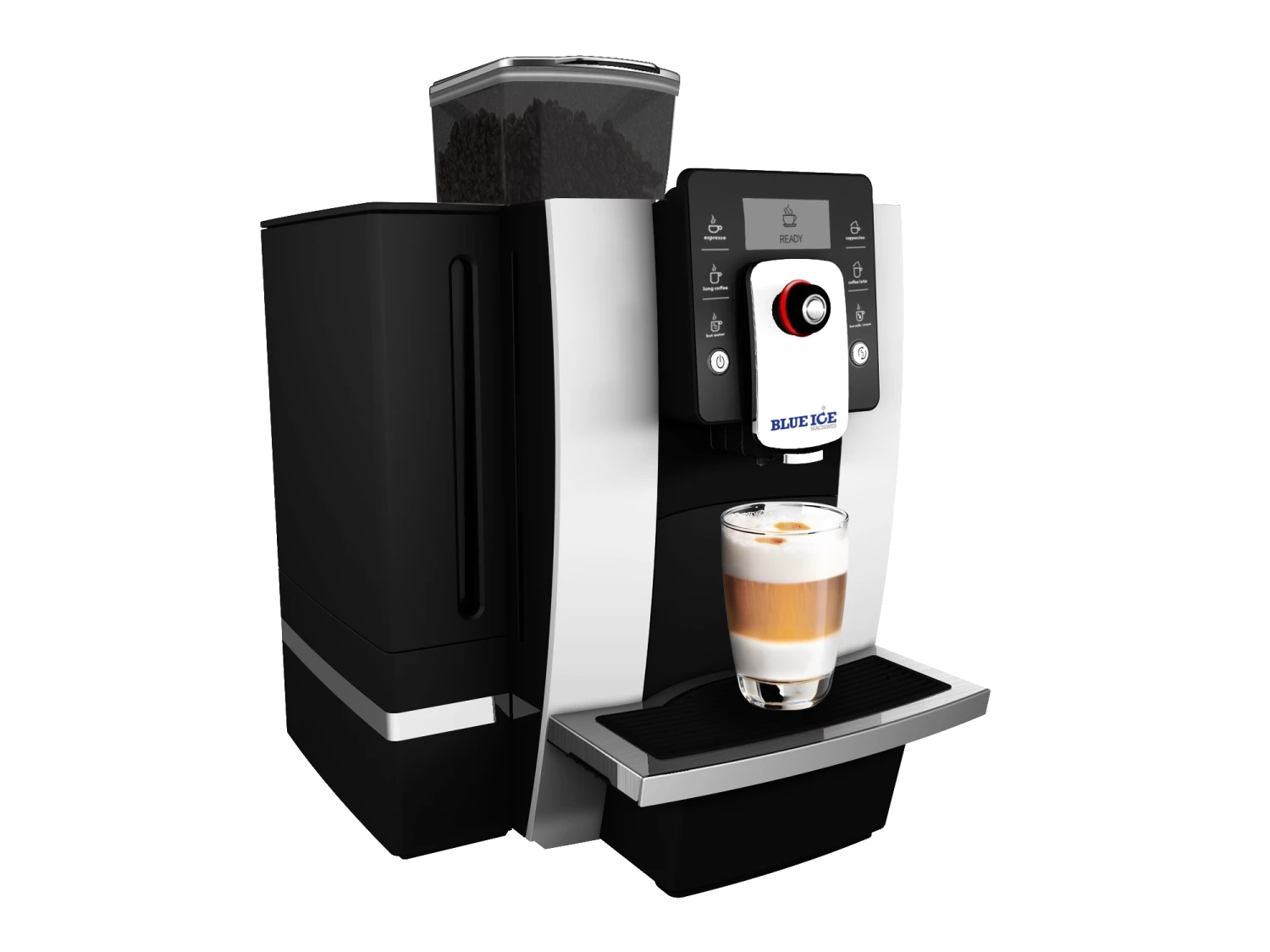 Blue Ice Azzuri Grande Coffee Machine Beverage Machines 1 Blue Ice Azzuri Grande Coffee Machine Beverage Machines