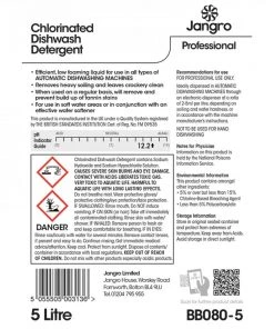 Advantage Chlorinated Dishwasher Liquid Detergent For Softened Water - 2 X 5 Ltr