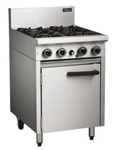 Restaurant Equipment Blue Seal Cobra CR6D Gas Range With Static Oven