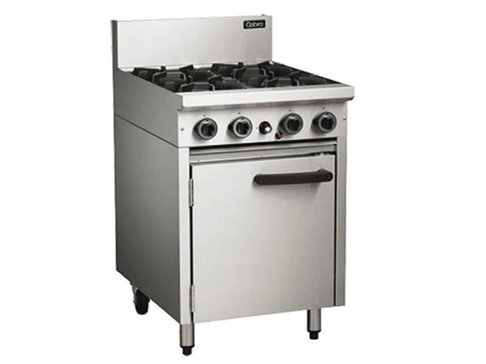 Restaurant Equipment Blue Seal Cobra CR6D Gas Range With Static Oven 1 Restaurant Equipment Blue Seal Cobra CR6D Gas Range With Static Oven