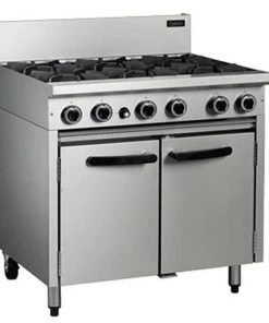 Restaurant Equipment Blue Seal Cobra CR9D Gas Range With Static Oven