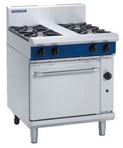 Restaurant Equipment Blue Seal G505C Gas Range With Griddle And Static Oven