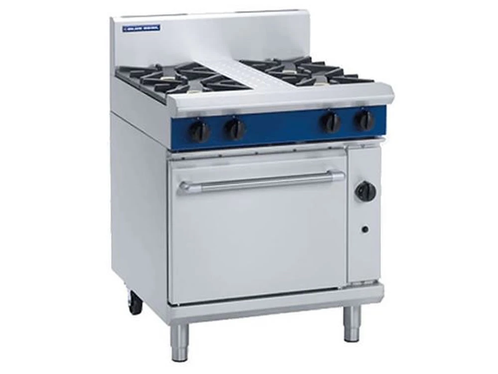 Restaurant Equipment Blue Seal G505D Gas Range With Static Oven 1 Restaurant Equipment Blue Seal G505D Gas Range With Static Oven