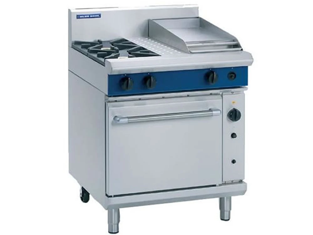 Blue Seal G54C Gas Range With Griddle And Fan Oven 1 Blue Seal G54C Gas Range With Griddle And Fan Oven