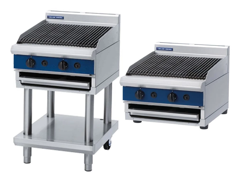 Restaurant Equipment Blue Seal G594-LS 600mm Gas Chargrill 1 Restaurant Equipment Blue Seal G594-LS 600mm Gas Chargrill