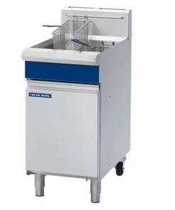 Blue Seal GT45 Vee Ray Single Pan Gas Fryer Restaurant Equipment
