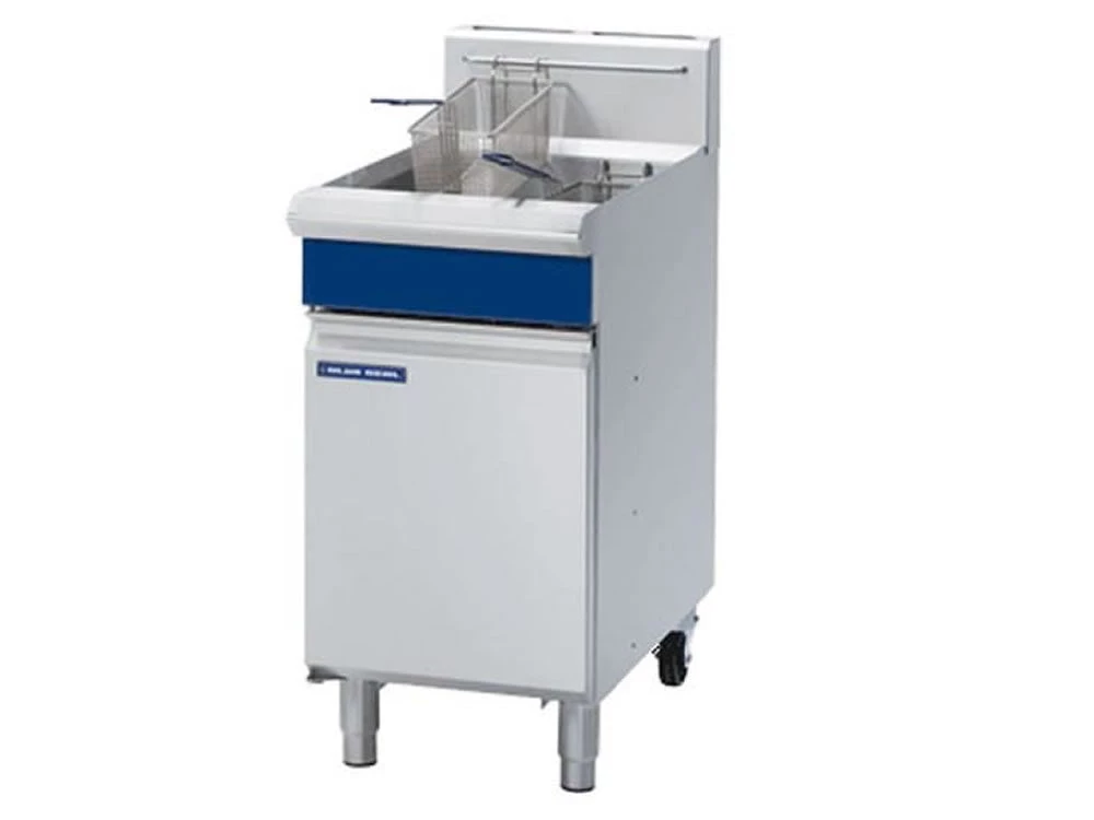 Blue Seal GT45 Vee Ray Single Pan Gas Fryer Restaurant Equipment 1 Blue Seal GT45 Vee Ray Single Pan Gas Fryer Restaurant Equipment