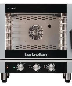 Restaurant Equipment Blue Seal Turbofan EC40M5 Combi-Steamer Oven