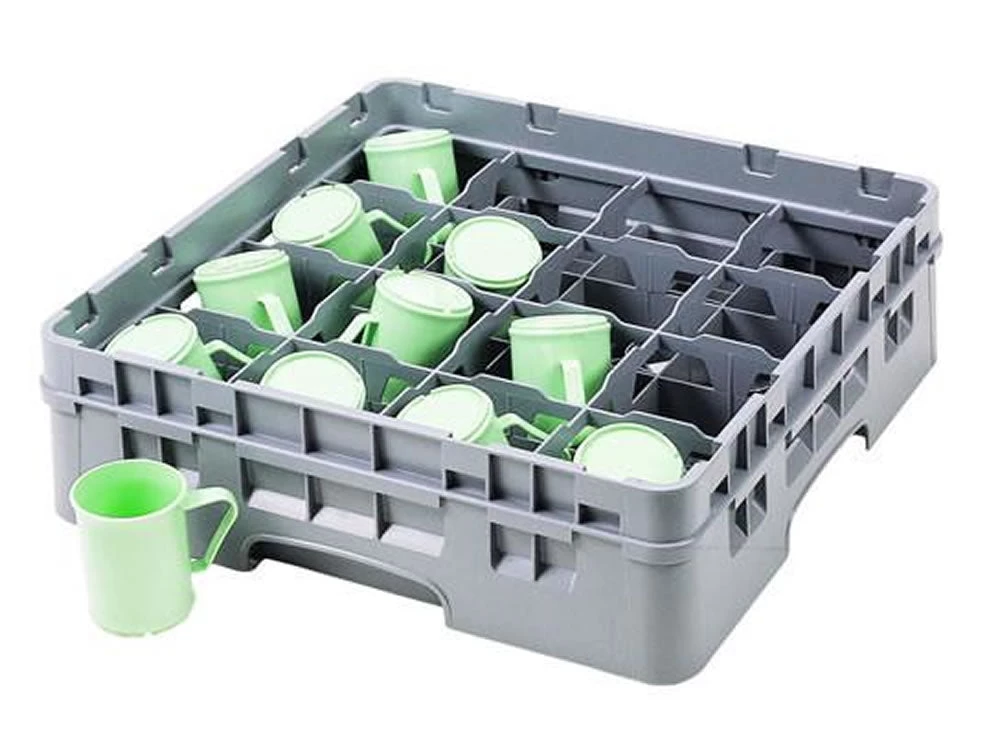 Dish And Glasswashers Cambro 16C258151 H66mm 16 Compartment Camrack Cup Rack 1 Dish And Glasswashers Cambro 16C258151 H66mm 16 Compartment Camrack Cup Rack