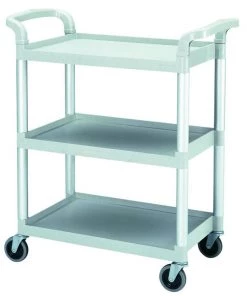 Cambro BC331KD480 136kg Speckled Grey KD Service Cart Sinks Tables And Storage