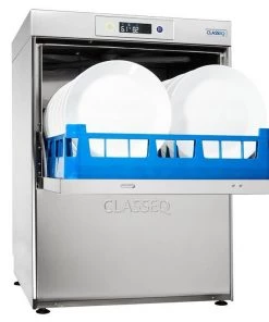 Dish And Glasswashers Classeq D500DUOWS 500mm Under Counter Dishwasher With Drain Pump & Water Softener