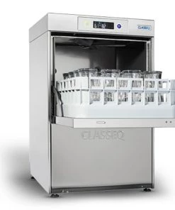 Dish And Glasswashers Classeq G400DUO 400mm Under Counter Glasswasher With Drain Pump