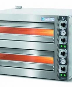 Cuppone LLKTZ5202 Tiziano Twin Deck Electric Pizza Oven