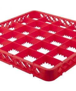 Dish And Glasswasher Accessories Genware ER25 25 Compartment Extender Red