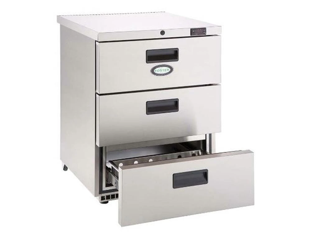 Refrigeration Foster HR150/3D Three Drawer Under Counter Refrigerator 1 Refrigeration Foster HR150/3D Three Drawer Under Counter Refrigerator