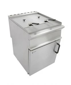 Cooking Equipment Parry GDF Double Gas Double Pedestal Fryer