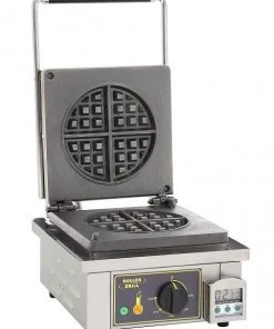 Roller Grill GES75 Single 4 Piece Round Waffle Restaurant Equipment