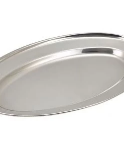 Table Service Genware 1365 S/St.Oval Flat 12"(11365) **