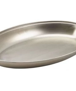 Table Service Genware 1161 S/St.Oval Veg.Dish 8"