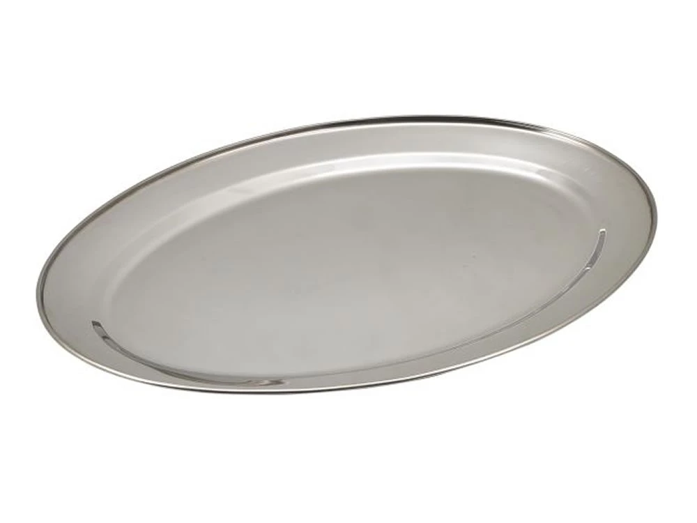 Table Service Genware 12064 S/St Oval Flat 24" 1 Table Service Genware 12064 S/St Oval Flat 24"