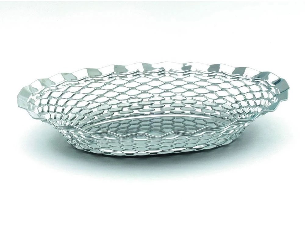 Genware 172 S/St.Oval Basket 9.1/2"X7" Table Service 1 Genware 172 S/St.Oval Basket 9.1/2"X7" Table Service