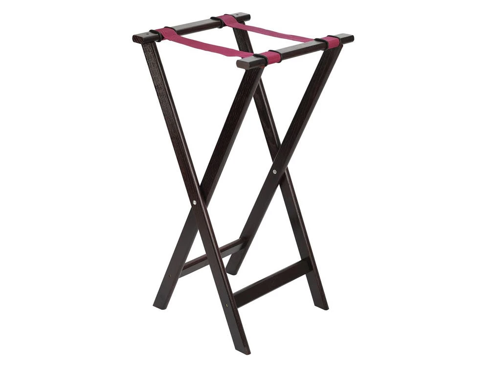 Food Service Trays Genware 1815WD Mahogany Tray Stand 33"/840mm High 16.5"/420mm Wide 1 Food Service Trays Genware 1815WD Mahogany Tray Stand 33"/840mm High 16.5"/420mm Wide