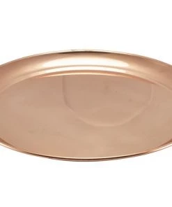 Genware 52039C Copper 12" Round Tray 300mm