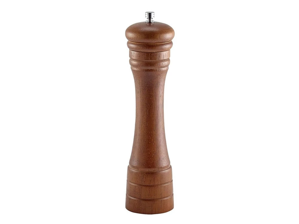 Table Service Genware 57030 Heavy Wood Pepper Mill 9" 1 Table Service Genware 57030 Heavy Wood Pepper Mill 9"
