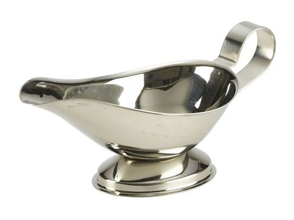 Table Service Genware B6389 S/St Sauce Boat 300ml(10oz) 1 Table Service Genware B6389 S/St Sauce Boat 300ml(10oz)