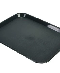 Genware CT1216-08 Fast Food Tray Forest Green Medium Food Service Trays