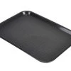 Genware CT1418-03 Fast Food Tray Black Large