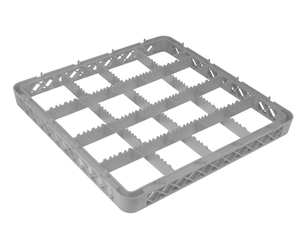 Genware ER16 16 Compartment Extender Grey Dish And Glasswasher Accessories 1 Genware ER16 16 Compartment Extender Grey Dish And Glasswasher Accessories