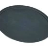 Genware GG2700BLK Gengrip 27" Oval Non-Slip Tray Black