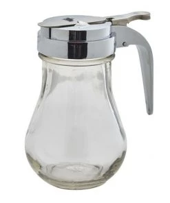 Genware GHP18 Glass Honey/Syrup Pourer 17.5cl/6oz Table Service