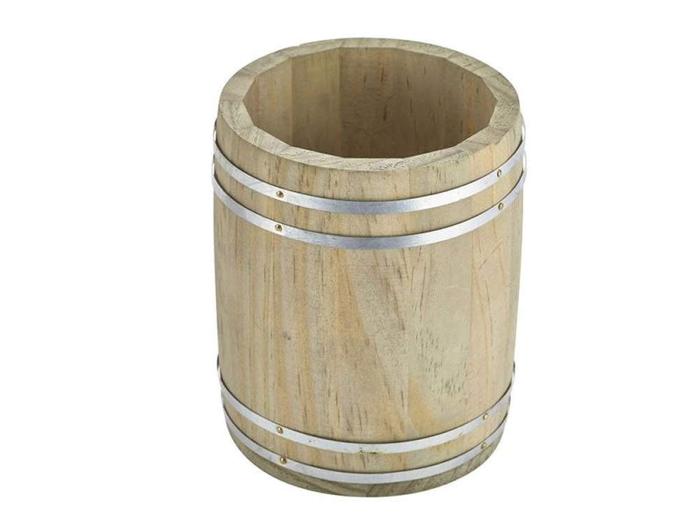 Table Service Genware MWB11 Miniature Wooden Barrel 11.5Dia X 13.5cm 1 Table Service Genware MWB11 Miniature Wooden Barrel 11.5Dia X 13.5cm
