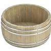 Genware MWB16 Miniature Wooden Barrel 16.5Dia X 8cm
