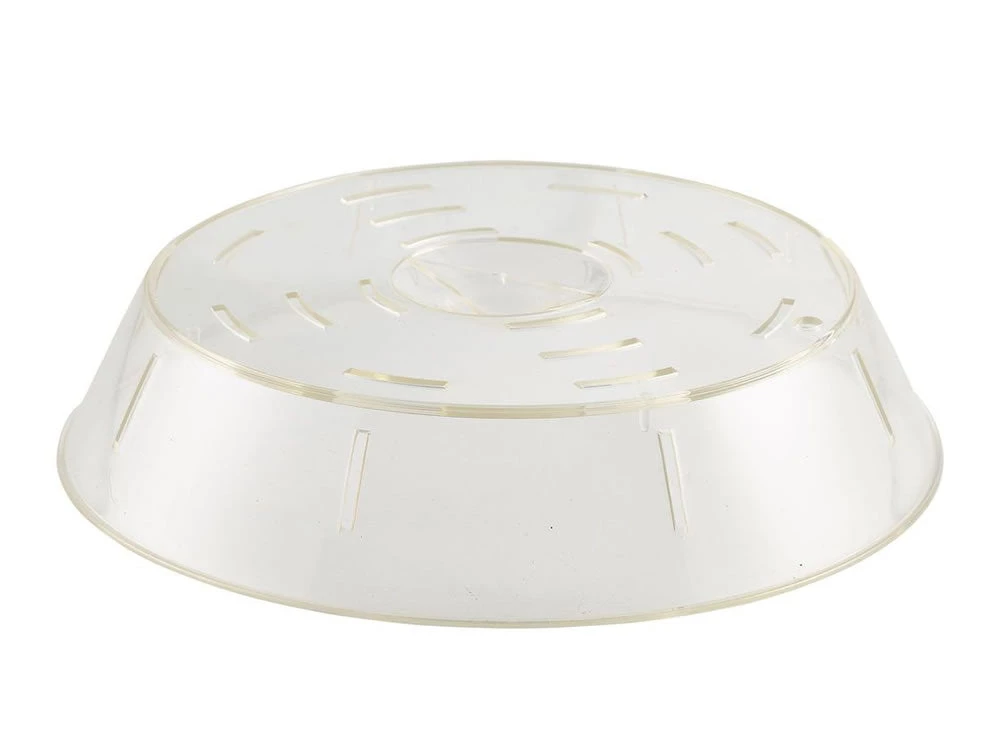 Genware PC10 Plastic Stackable Plate Cover 10" 6cm High 1 Genware PC10 Plastic Stackable Plate Cover 10" 6cm High