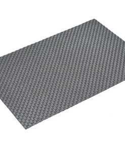 Table Service Genware PLM1 Placemat Silver 45 X 30cm PVC