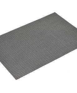 Genware PLM2 Placemat Silver-Gold 45 X 30cm PVC