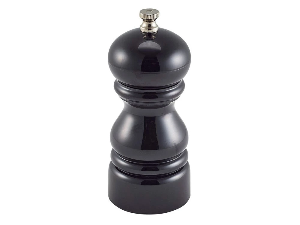 Genware SPBLK12 Salt Or Pepper Grinder Black 12.7cm Table Service 1 Genware SPBLK12 Salt Or Pepper Grinder Black 12.7cm Table Service