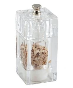 Genware SPCOM Combo Pepper Grinder / Salt Shaker Acrylic