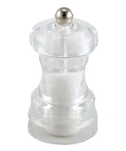 Genware SPGR10 Salt Or Pepper Grinder Acrylic 10cm Table Service