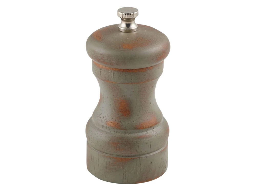 Table Service Genware SPWD10A Antique Finish Salt/Pepper Grinder 10cm 1 Table Service Genware SPWD10A Antique Finish Salt/Pepper Grinder 10cm