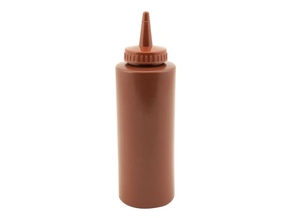 Table Service Genware SQB12BR Squeeze Bottle Brown 12oz/35cl 1 Table Service Genware SQB12BR Squeeze Bottle Brown 12oz/35cl