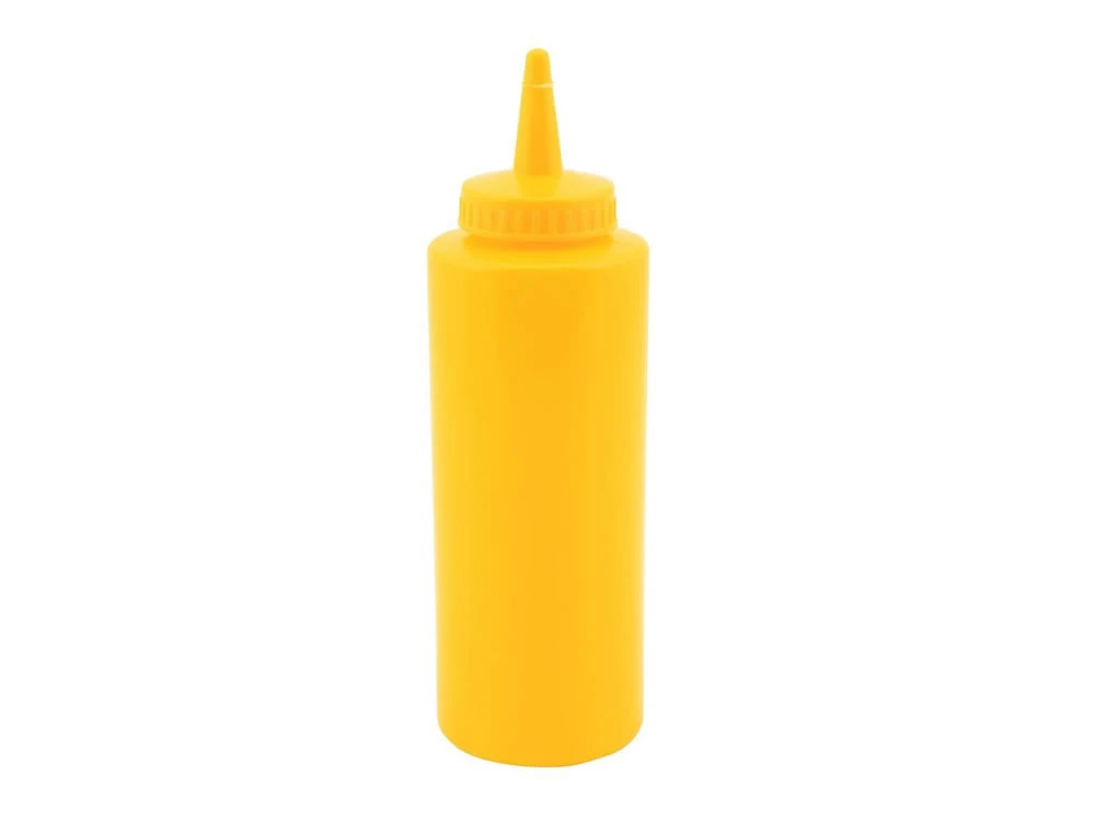 Table Service Genware SQB12Y Squeeze Bottle Yellow 12oz/35cl 1 Table Service Genware SQB12Y Squeeze Bottle Yellow 12oz/35cl