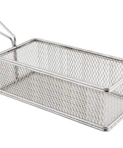 Genware SVBL2110 Large Rect. Serving Basket 21.5X10.5X6cm